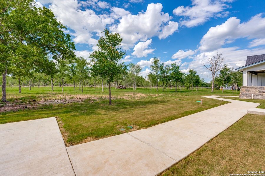 Exterior details and patio area of a home in , Gonzales (Image 3). Exterior details and patio area of a home in , Gonzales (Image 3).
