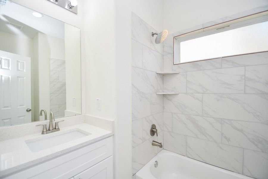 Furnished interior view inside a new home in , Houston (Image 4). Furnished interior view inside a new home in , Houston (Image 4).