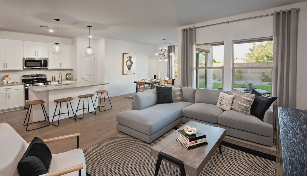 Representative furnished interior of a home built from the Clyde by K. Hovnanian® Homes in Laveen Springs, Laveen (Image 38). Representative furnished interior of a home built from the Clyde by K. Hovnanian® Homes in Laveen Springs, Laveen (Image 38).