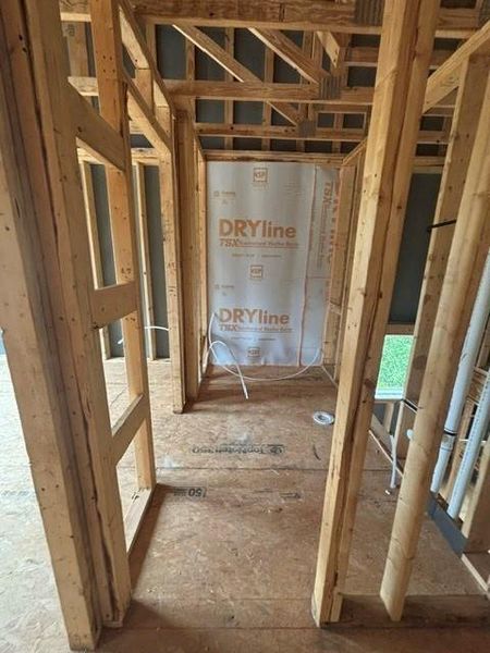 In-progress construction of a new home in Edenglen, Buford, GA (Image 43).