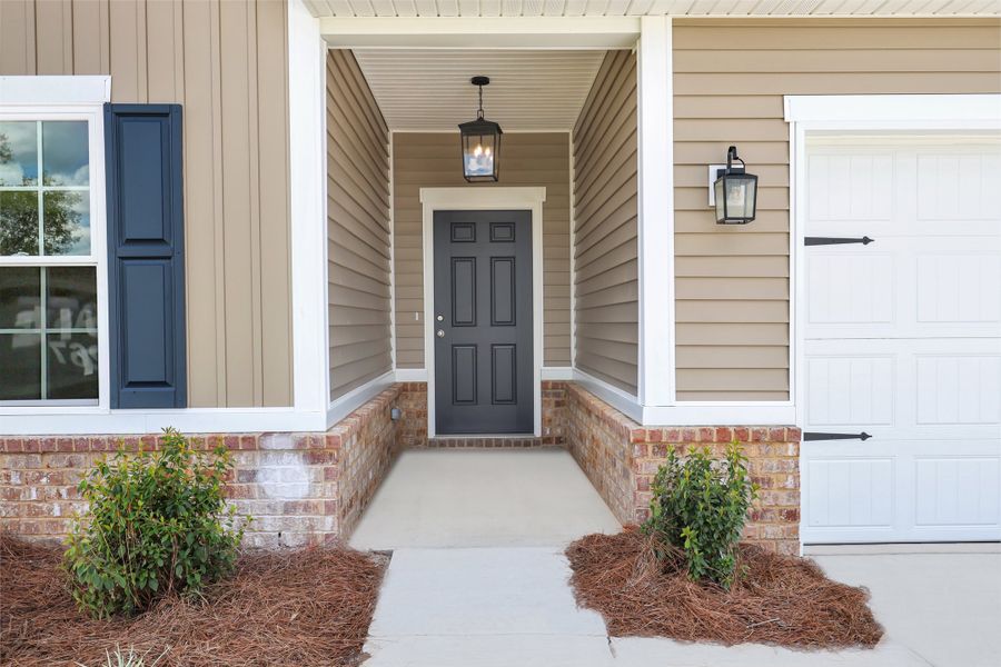 Representative exterior photo of a completed home built from the The Trask by RTS Homes in Tibet Road at Sassafras, Allenhurst, GA (Image 21).