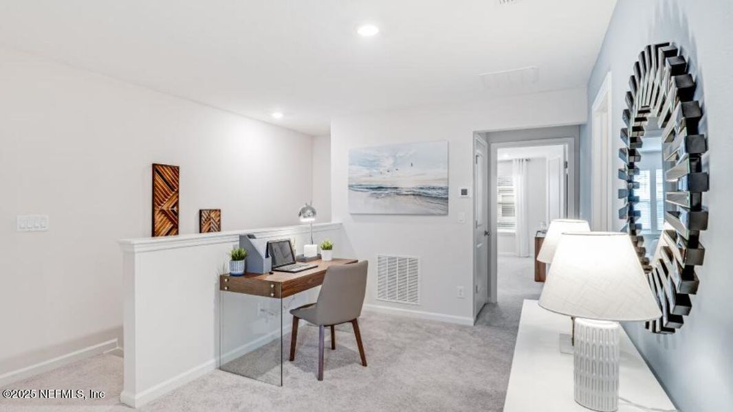 Furnished interior view inside a new home in , St. Augustine (Image 16).