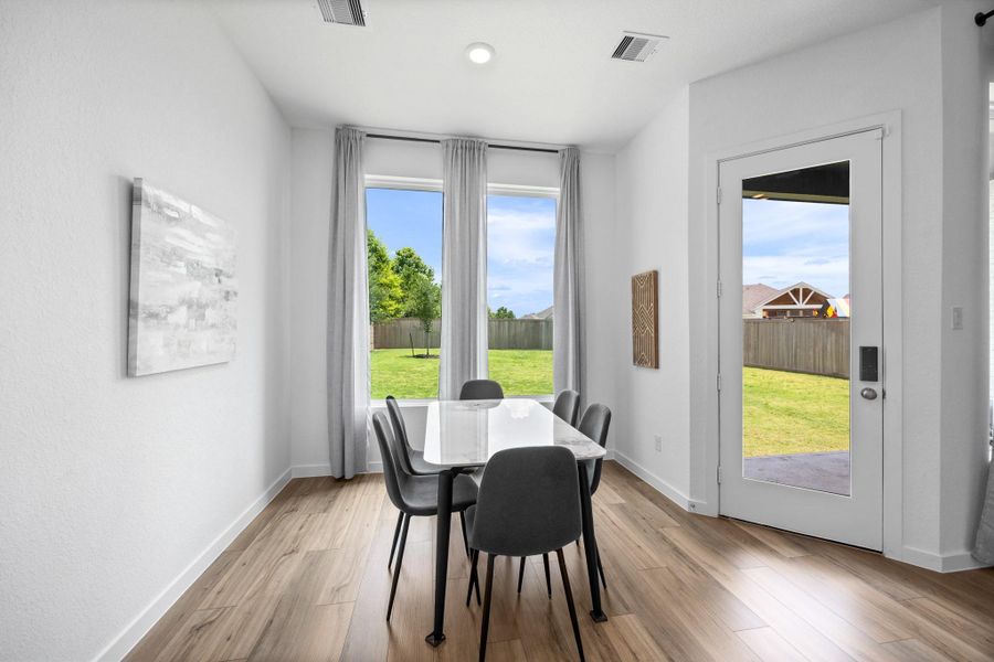 Furnished interior view inside a new home in , Cypress (Image 17).