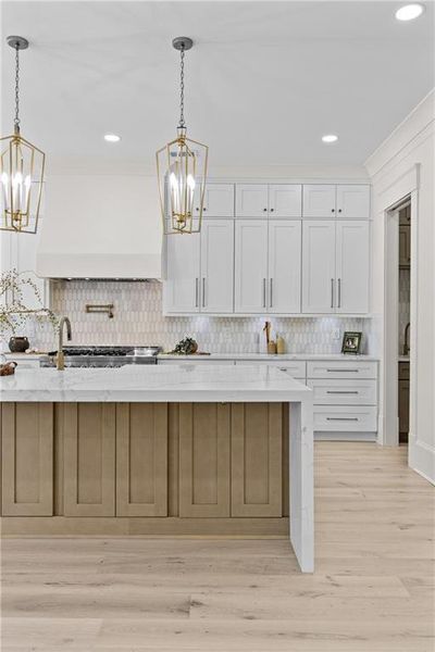 Furnished interior view inside a new home in , Dacula (Image 50).