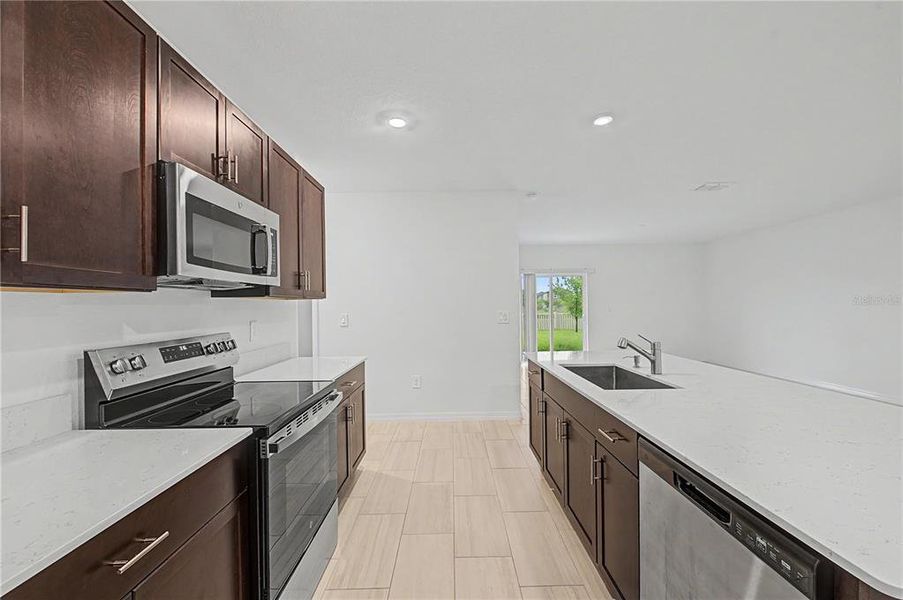 Furnished interior view inside a new home in Park East, Plant City (Image 9).