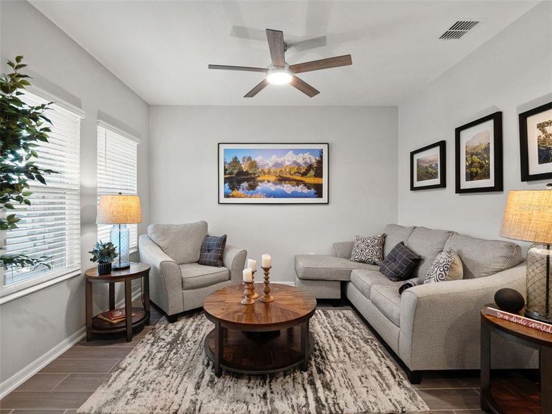 Furnished interior view inside a new home in , Mount Dora (Image 5). Furnished interior view inside a new home in , Mount Dora (Image 5).