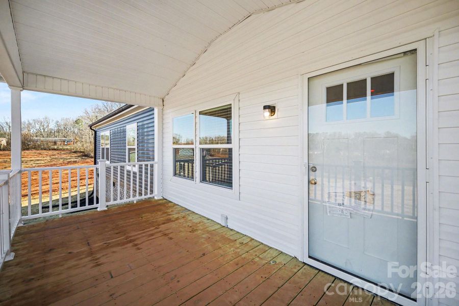 Exterior details and patio area of a home in , Shelby (Image 17).