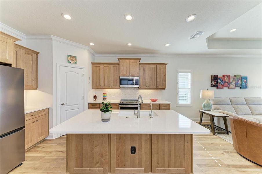 Furnished interior view inside a new home in , Sarasota (Image 48). Furnished interior view inside a new home in , Sarasota (Image 48).