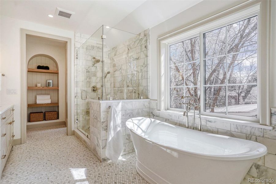 Furnished interior view inside a new home in , Denver (Image 25).