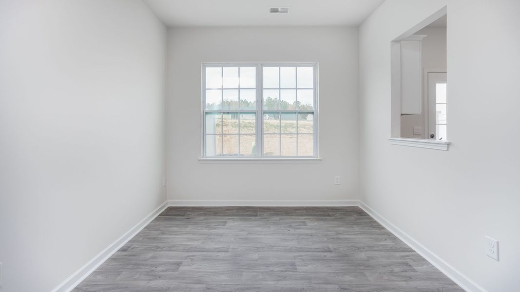 Spacious, unfurnished interior of a new home in The Gables at Edinborough Townes, Gibsonville (Image 13).