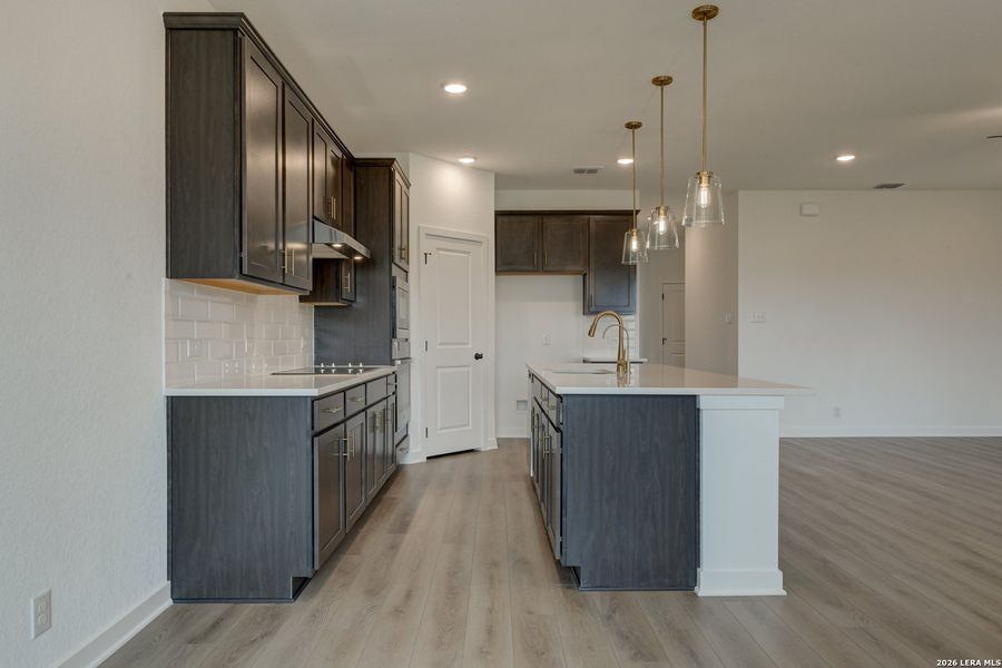 Furnished interior view inside a new home in The Wilder, Adkins (Image 5).