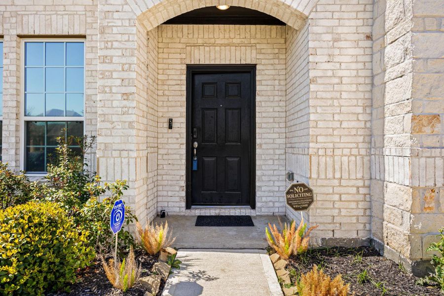Exterior details and patio area of a home in , Cypress (Image 29).
