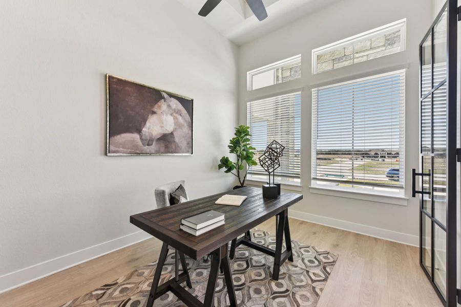 Furnished interior view inside a new home in Feathergrass, Florence (Image 50).