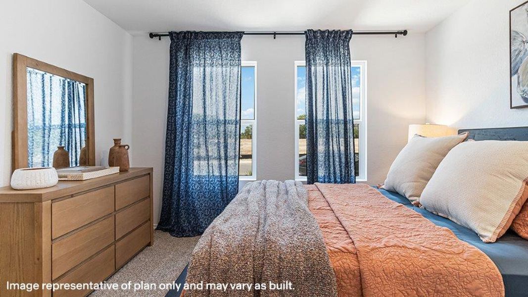 Representative furnished interior of a home built from the The Wyeth by D.R. Horton in Sonora, San Antonio (Image 15).