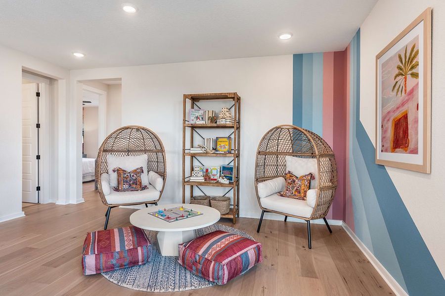 Furnished interior view inside a new home in Flora, Hutto (Image 17).
