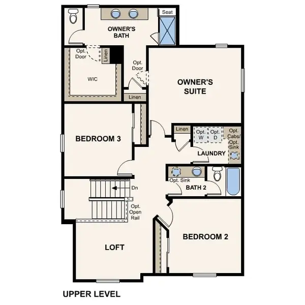 2D floor plan layout for the The Langston by Century Communities in Windler, Aurora, CO (Image 4). 2D floor plan layout for the The Langston by Century Communities in Windler, Aurora, CO (Image 4).