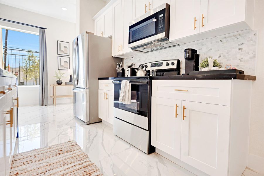 Furnished interior view inside a new home in , Houston (Image 5).