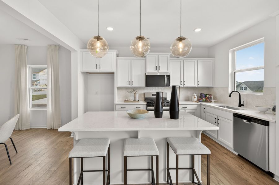 Furnished interior view inside a new home in Edgewater - Cottage Greens, Lancaster (Image 7).