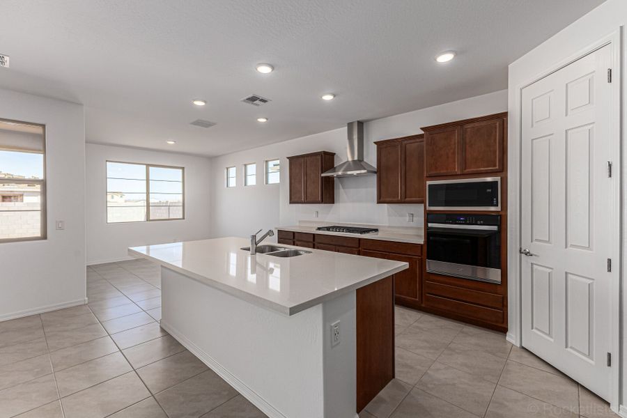 Furnished interior view inside a new home in Empire Pointe, Queen Creek (Image 4).