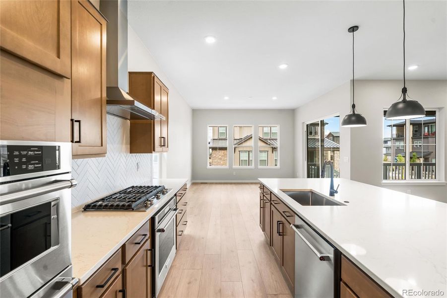 Furnished interior view inside a new home in Sterling Ranch, Littleton (Image 8). Furnished interior view inside a new home in Sterling Ranch, Littleton (Image 8).