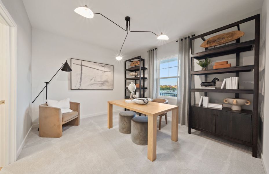 Secondary Bedroom as Study Secondary Bedroom as Study