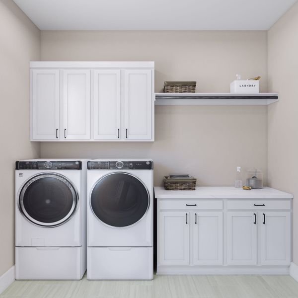 Image 17 representing the Lamesa by Tri Pointe Homes in Harvest Green, Richmond, TX.