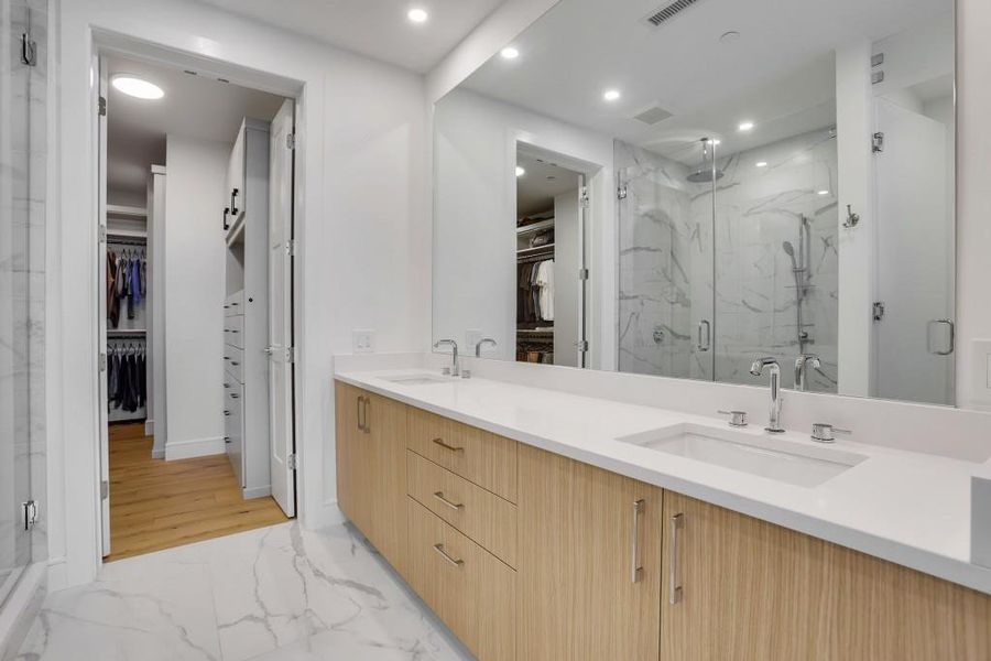 Furnished interior view inside a new home in The Dillon Buckhead, Atlanta (Image 43). Furnished interior view inside a new home in The Dillon Buckhead, Atlanta (Image 43).