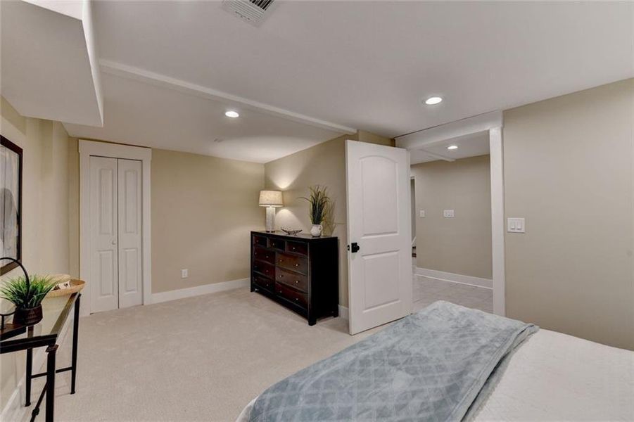 Furnished interior view inside a new home in , Atlanta (Image 5).