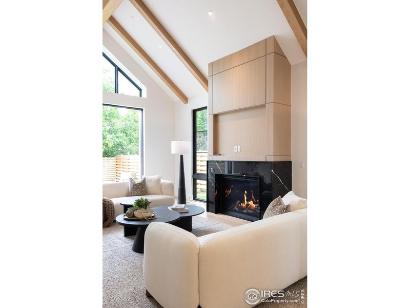 Furnished interior view inside a new home in , Boulder (Image 6). Furnished interior view inside a new home in , Boulder (Image 6).