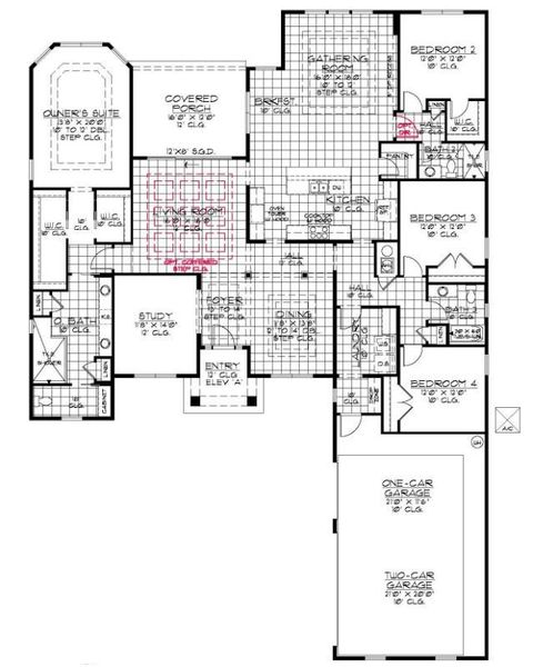 SEDA Deercreek II floorplan