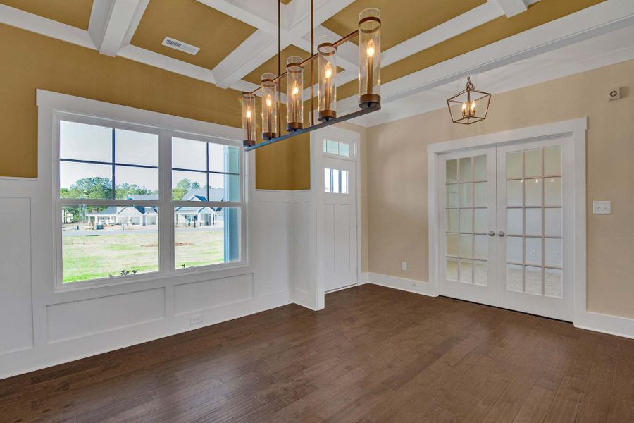 Representative unfurnished interior of a home built from the Bladen by Caviness & Cates Communities in Maggie Way, Wendell (Image 104).