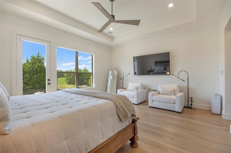 Furnished interior view inside a new home in , Heath (Image 8).