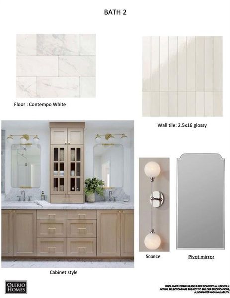 View of marketing collateral with multiple images