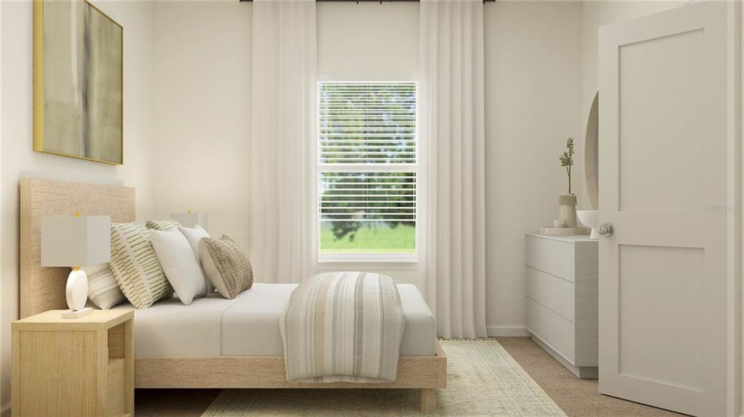 Furnished interior view inside a new home in Trailhead Landing, Alachua (Image 8).