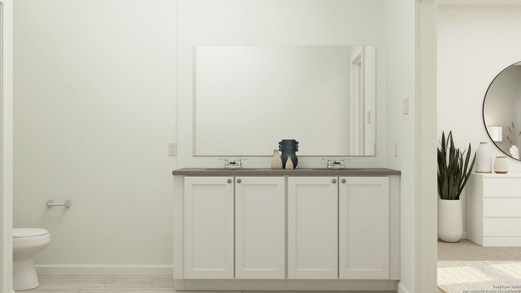 Furnished interior view inside a new home in , Corpus Christi (Image 22).