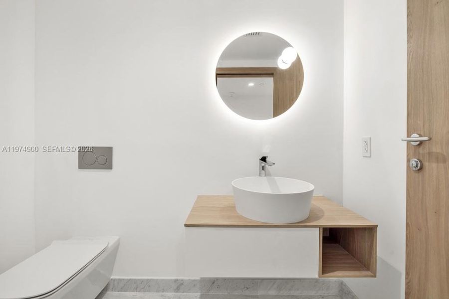 Furnished interior view inside a new home in , Bay Harbor Islands (Image 7).