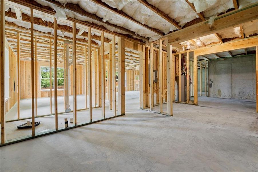 In-progress construction of a new home in , Flowery Branch, GA (Image 62). In-progress construction of a new home in , Flowery Branch, GA (Image 62).