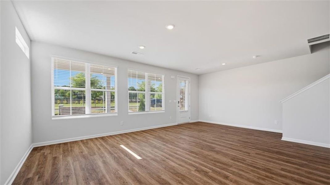 Spacious, unfurnished interior of a new home in Brookland Commons, Monroe (Image 23). Spacious, unfurnished interior of a new home in Brookland Commons, Monroe (Image 23).
