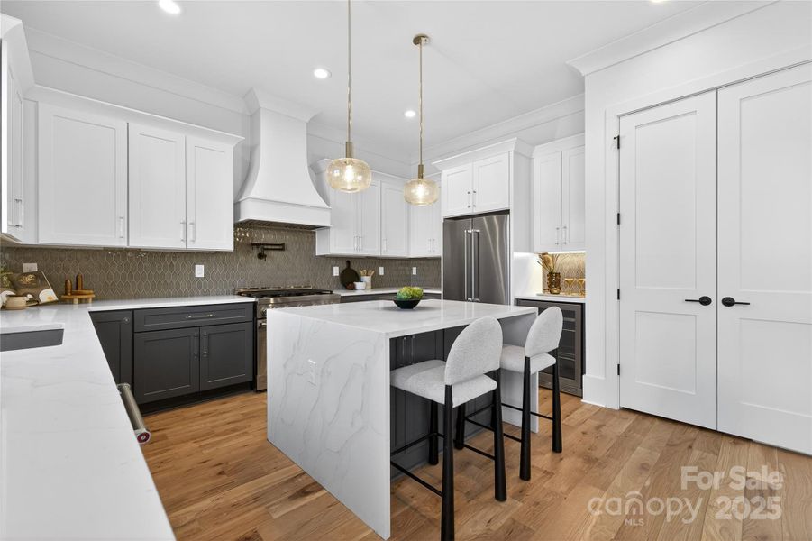 Furnished interior view inside a new home in , Charlotte (Image 29).