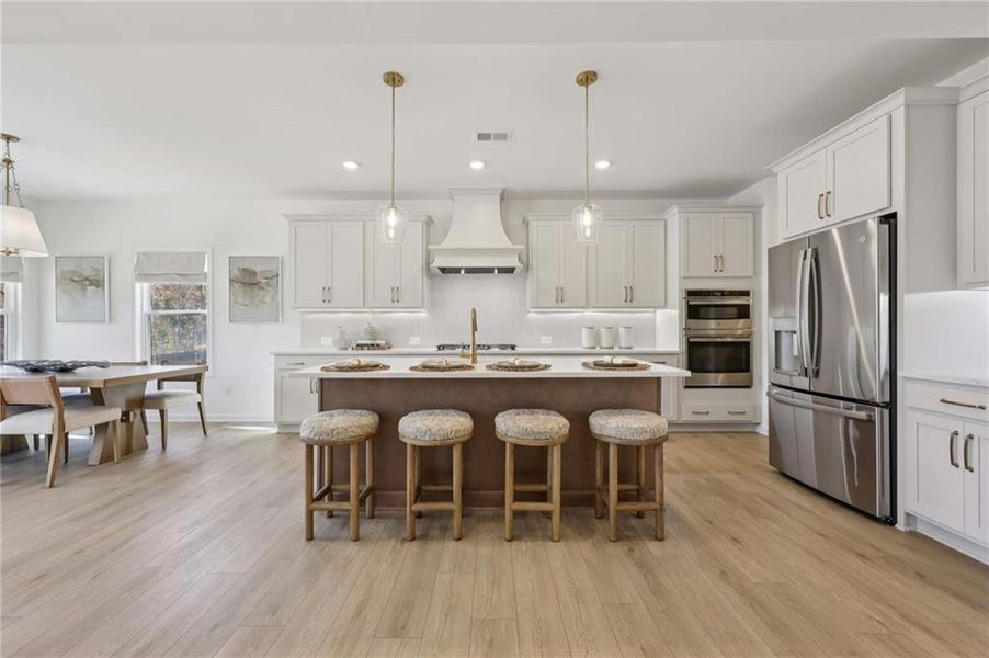 Furnished interior view inside a new home in Arbors at Richland Creek, Buford (Image 31). Furnished interior view inside a new home in Arbors at Richland Creek, Buford (Image 31).