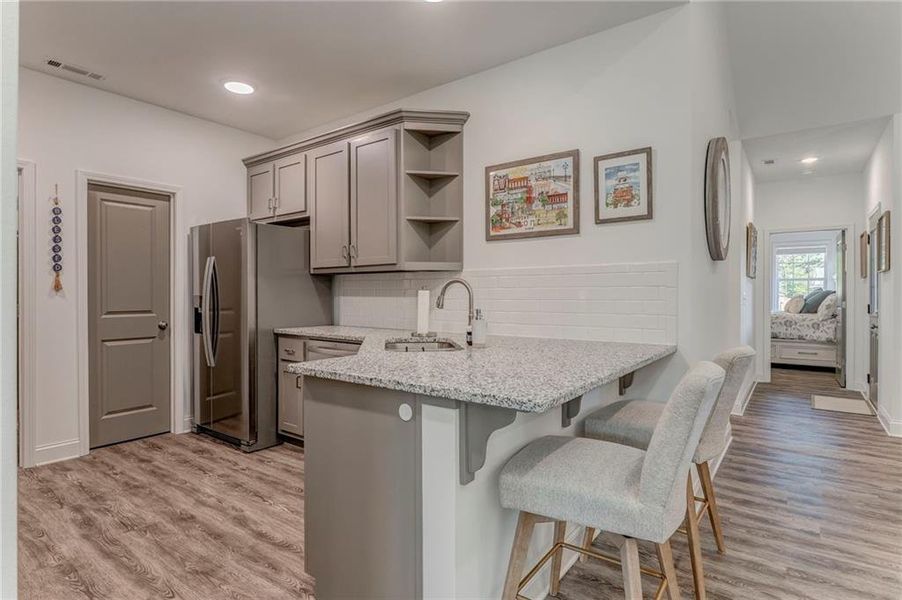 Furnished interior view inside a new home in , Cartersville (Image 17).