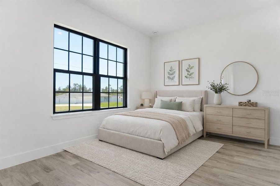 Furnished interior view inside a new home in , Ocala (Image 8).