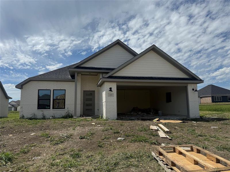 In-progress construction of a new home in Stillwater Lake Estates, Godley, TX (Image 7).