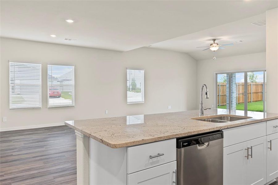 Furnished interior view inside a new home in Stratton Place, Greenville (Image 6).