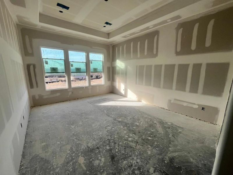 In-progress construction of a new home in Eagle Ridge Estates, Weatherford, TX (Image 5).