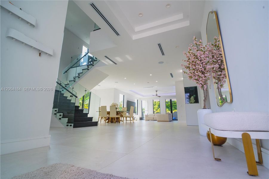 Furnished interior view inside a new home in , Miami (Image 78). Furnished interior view inside a new home in , Miami (Image 78).
