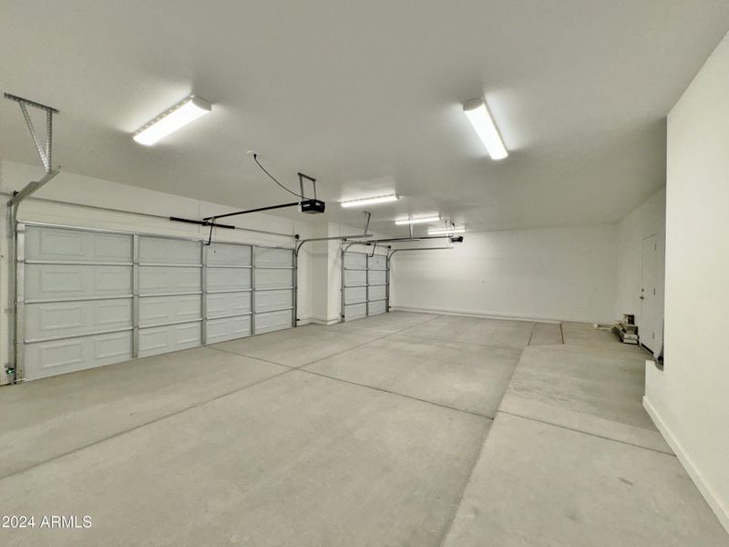 Extended 3 Car garage