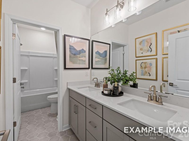 Furnished interior view inside a new home in Windgate, Mooresville (Image 32).