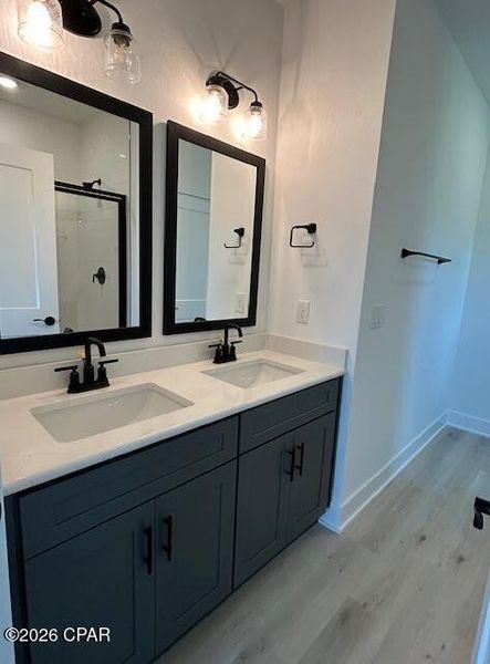Furnished interior view inside a new home in Parkbrook, Panama City (Image 9).