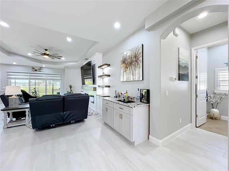 Furnished interior view inside a new home in The Reserve at Victoria, Deland (Image 68). Furnished interior view inside a new home in The Reserve at Victoria, Deland (Image 68).